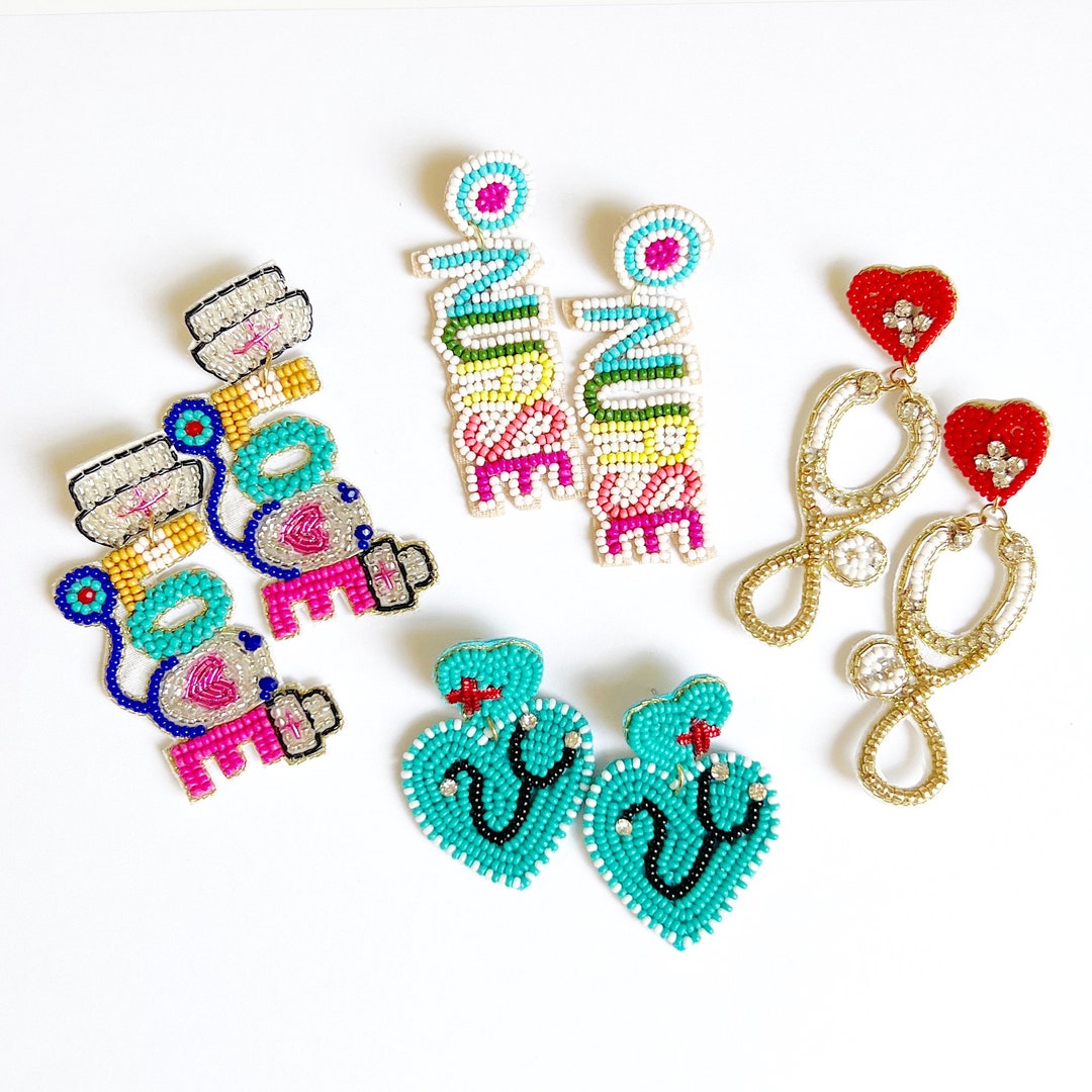Nurse Gift Ideas, Nurse Earrings, Medical Student Gift, Pediatrician