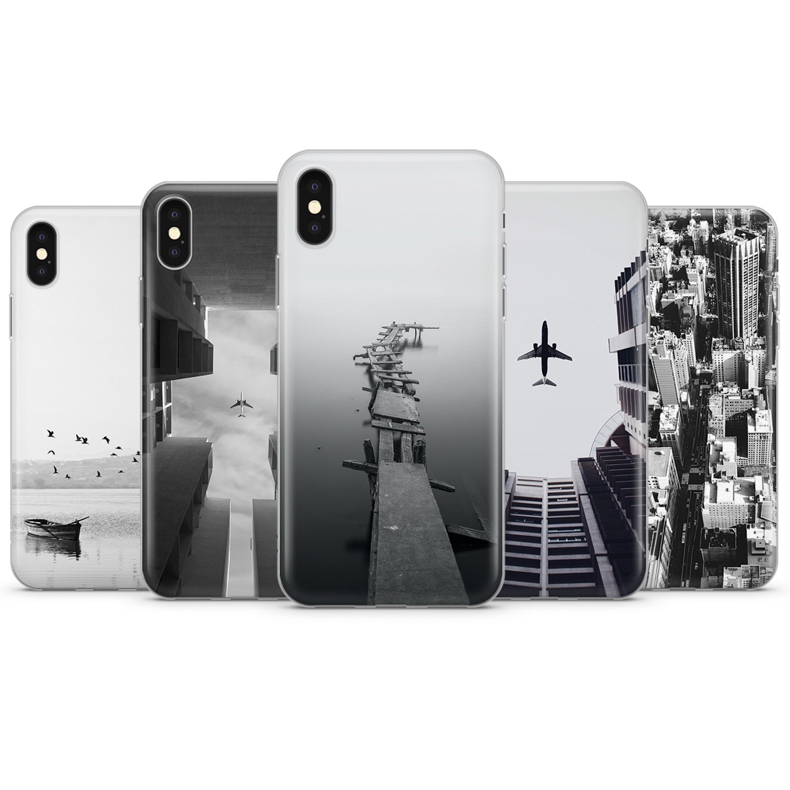 Black and white iPhone 12 Case iPhone 11 Pro Max Case iPhone 7 Etsy