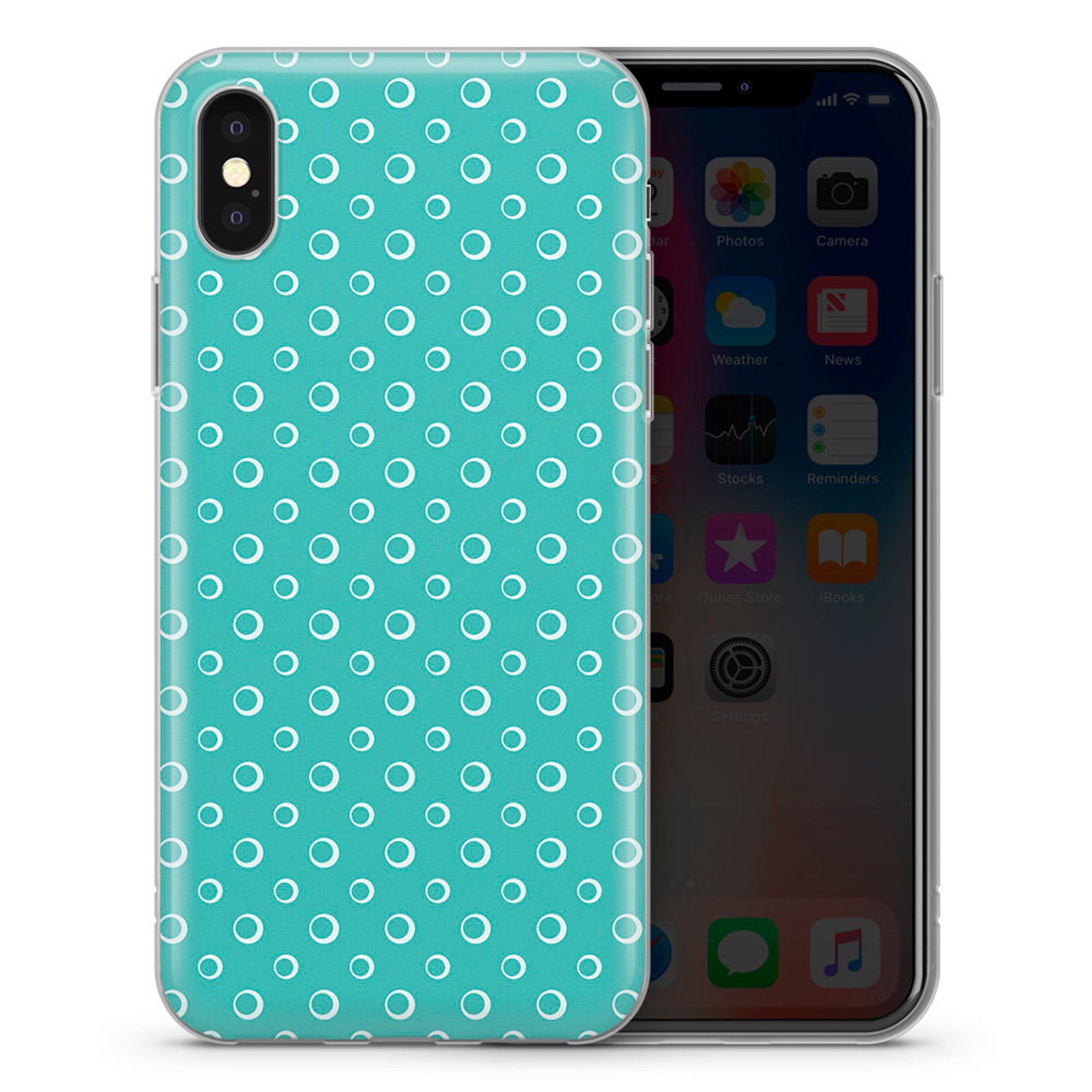 Turquoise phone case iPhone XR iPhone X case iPhone 11 case Etsy