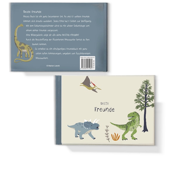 Kinderfreundebuch; Dinosaurier; Jungen und Mädchen, Kindergarten, Grundschule