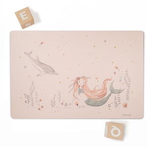 Mermaid desk pad; washable, gift idea for girls