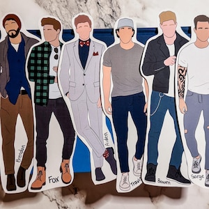 Book Boyfriend Bookmarks (Group 1)