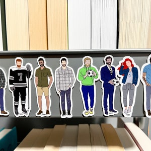 Book Boyfriend Stickers (Group 4)