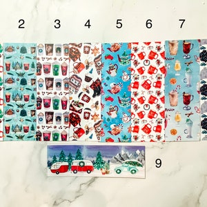 Holiday Cozy Vibes Bookmarks