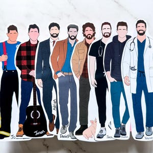 Book Boyfriend Bookmarks (Group 2)