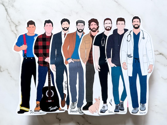 Book Boyfriend Bookmarks (Group 2)