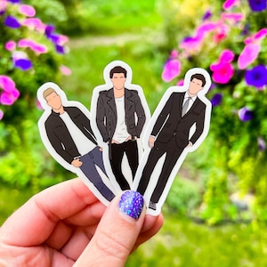 Book Boyfriend Stickers (Group 5)