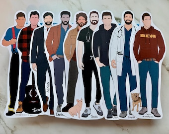 Signets de livre « Boyfriend » (groupe 2)