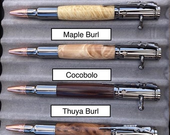 Bolt Action Pen in Gun Metal