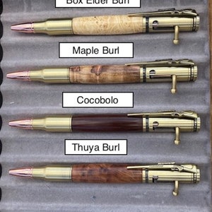 Bolt Action Pen in Brass