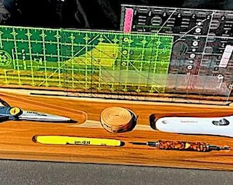 Quilters large Tool Caddy/Ruler Holder