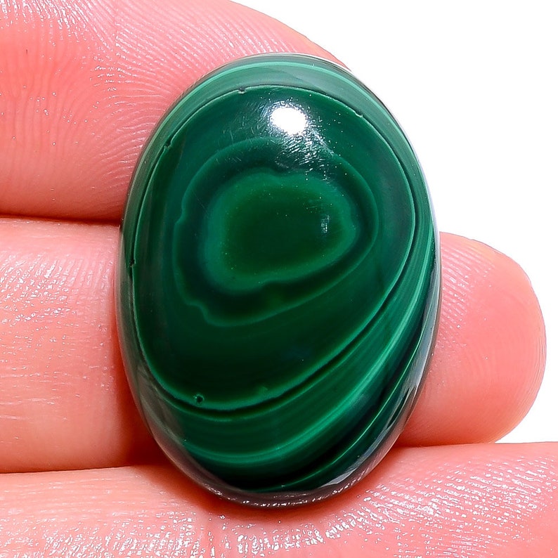 Awesome Malachite Oval Shape Cabochon Loose Gemstone,41.75 Ct Handmade Malachite Loose Gemstone,Top Quality For Making Jewelry DS-4796