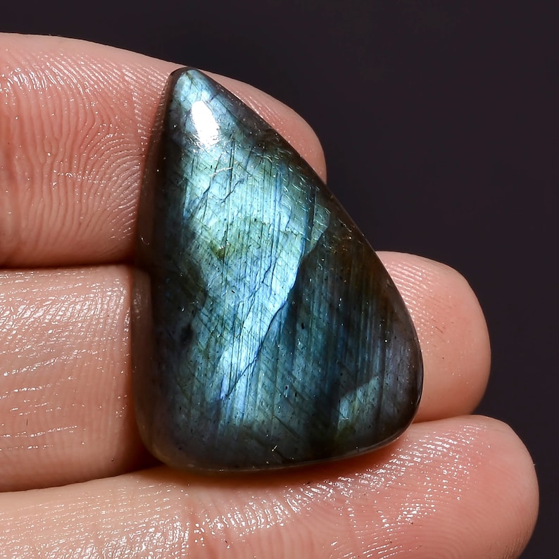 Natural Labradorite Fancy Shape Cabochon Loose Gemstone,25.00 Ct Natural Labradorite Gemstone,Gem For Pendant,Multi Fire Labradorite Stone