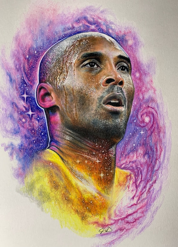 Sketch artist pays tribute to Kobe Bryant