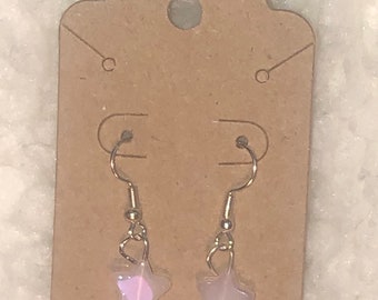 Boucles d’oreilles Pink Star