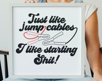 Câbles de saut drôles SVG, conception de t-shirt sarcastique (téléchargement numérique)