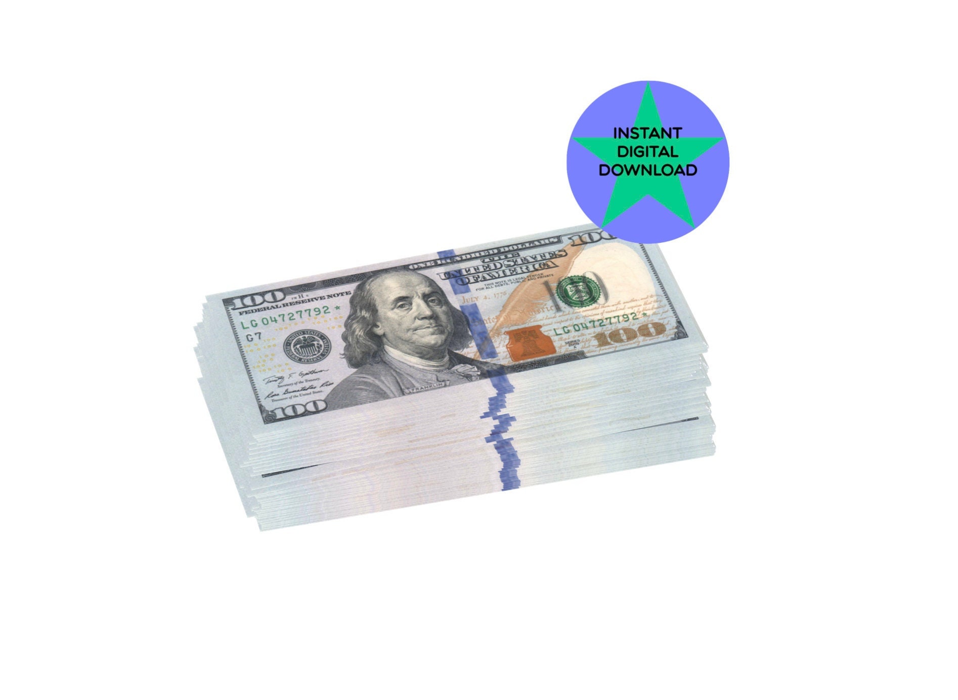 Ruvince Prop Money Multi Color Euro Bills Realistic Full Print Party and  Movie Props for Adults