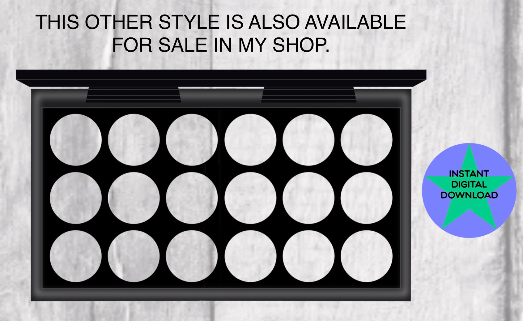 Procreate Makeup Palette Tiktok Makeup Palette Transparent Etsy