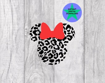 Minnie Kopf Umriss Etsy