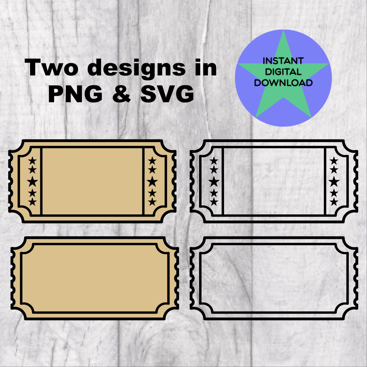 Ticket Template SVG, Ticket Svg, Ticket Png, Cricut Friendly, Ticket Ticket Template SVG, Ticket Svg, Ticket Png, Cricut Friendly, Ticket