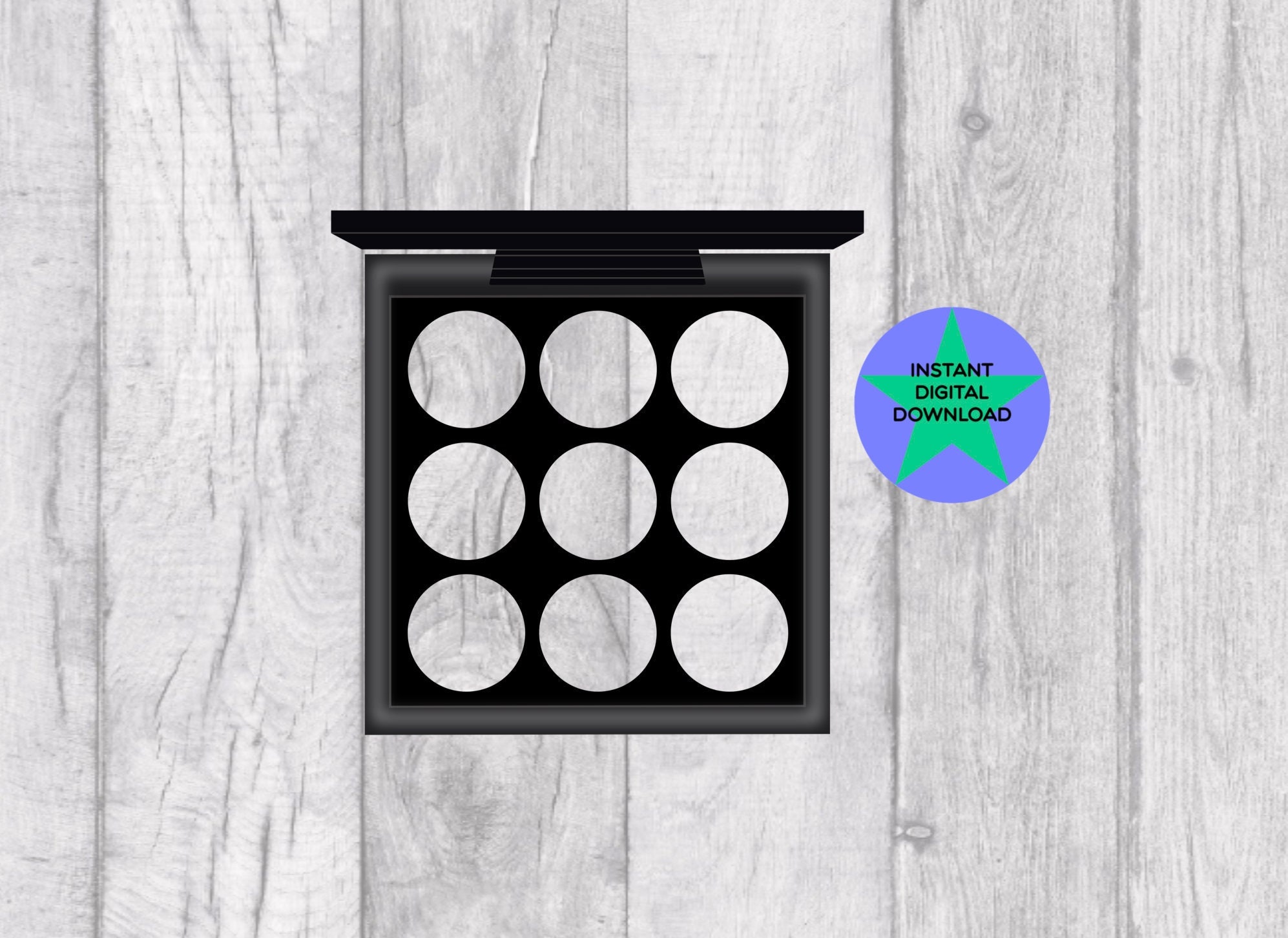 Procreate Makeup Palette Tiktok Makeup Palette Transparent Etsy