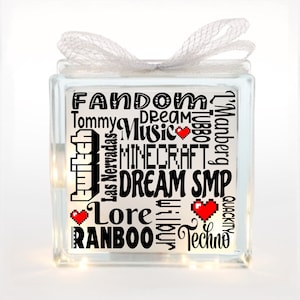 Dream SMP Typography SVG, Minecraft Png, Sublimation (Digital Download)