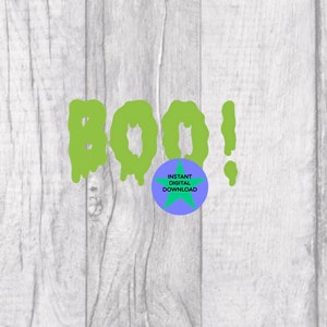 Boo, Halloween, Trick or Treat, Spooky word, Descarga digital Png.