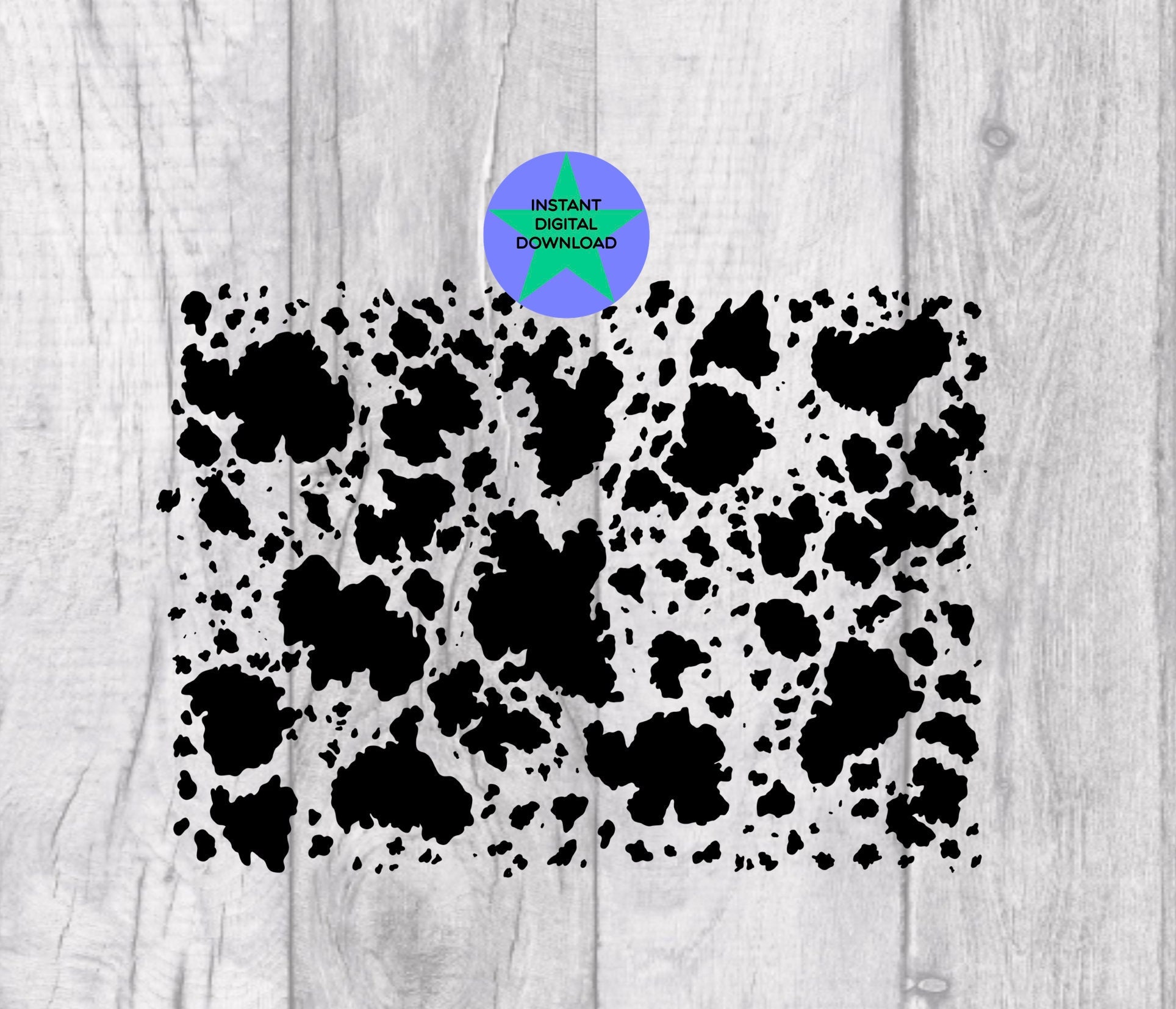 Baby Cow Print Vinyl Can Wrap – Evalaxx