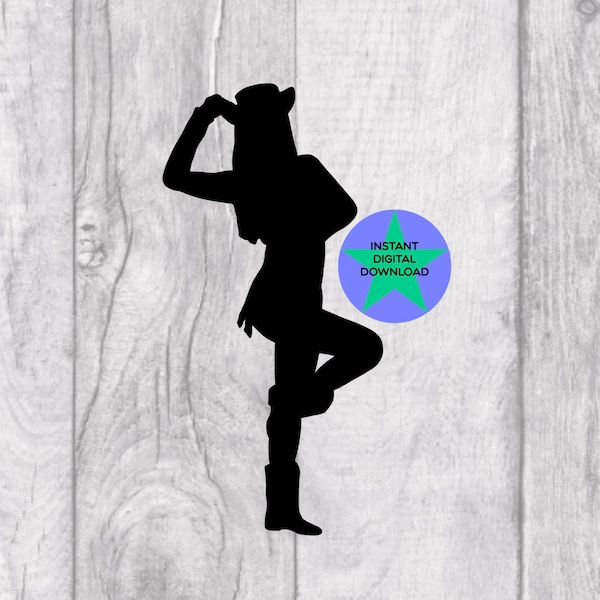 Drill Dance Silhouette SVG, PNG Files, Commercial Use (Digital Download)