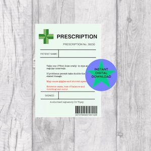 Blank Prescription Label Png, Label, Prescription, Digital Download, Png.