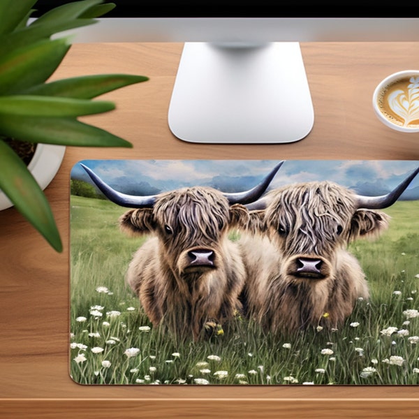 Highland Cattle Mats Etsy UK