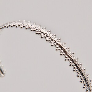 silver bangle image 2