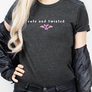 Pastel Goth Shirt Pastel Goth Clothing Emo Shirt Goth Clothes Mall Goth Clothing Soft Goth Y2k Goth Kawaii Goth Soft Goth Clothing Pink Goth