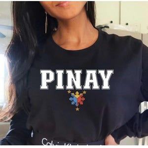 Pinay Shirt Philippines Sun Filipino Shirt Pinoy Shirt Filipino Gifts Filipino Sun Philippines Shirt Philippines Long Sleeve Shirt