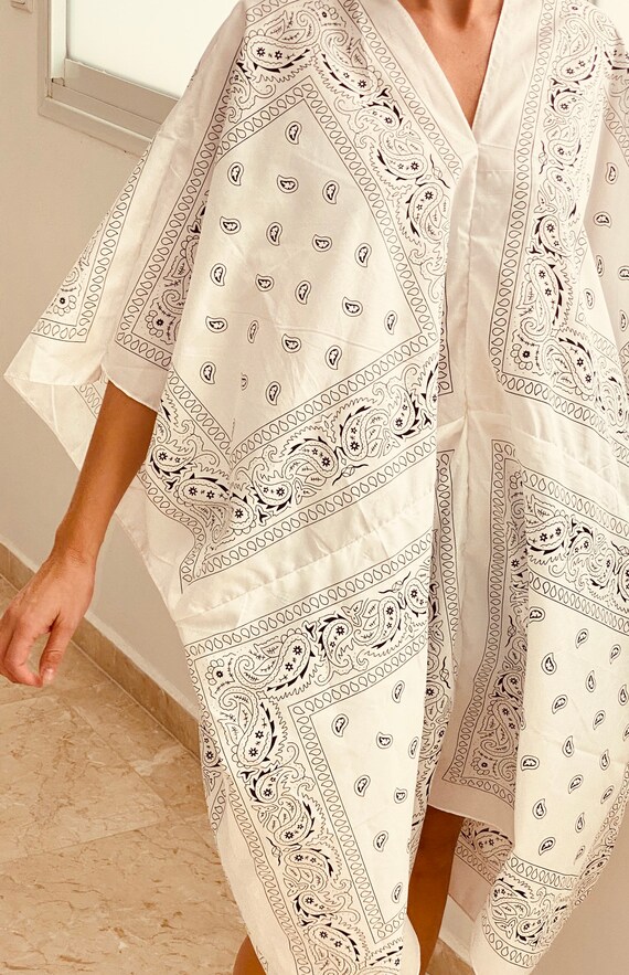 long poncho dress