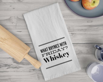 Whiskey Tea Towel