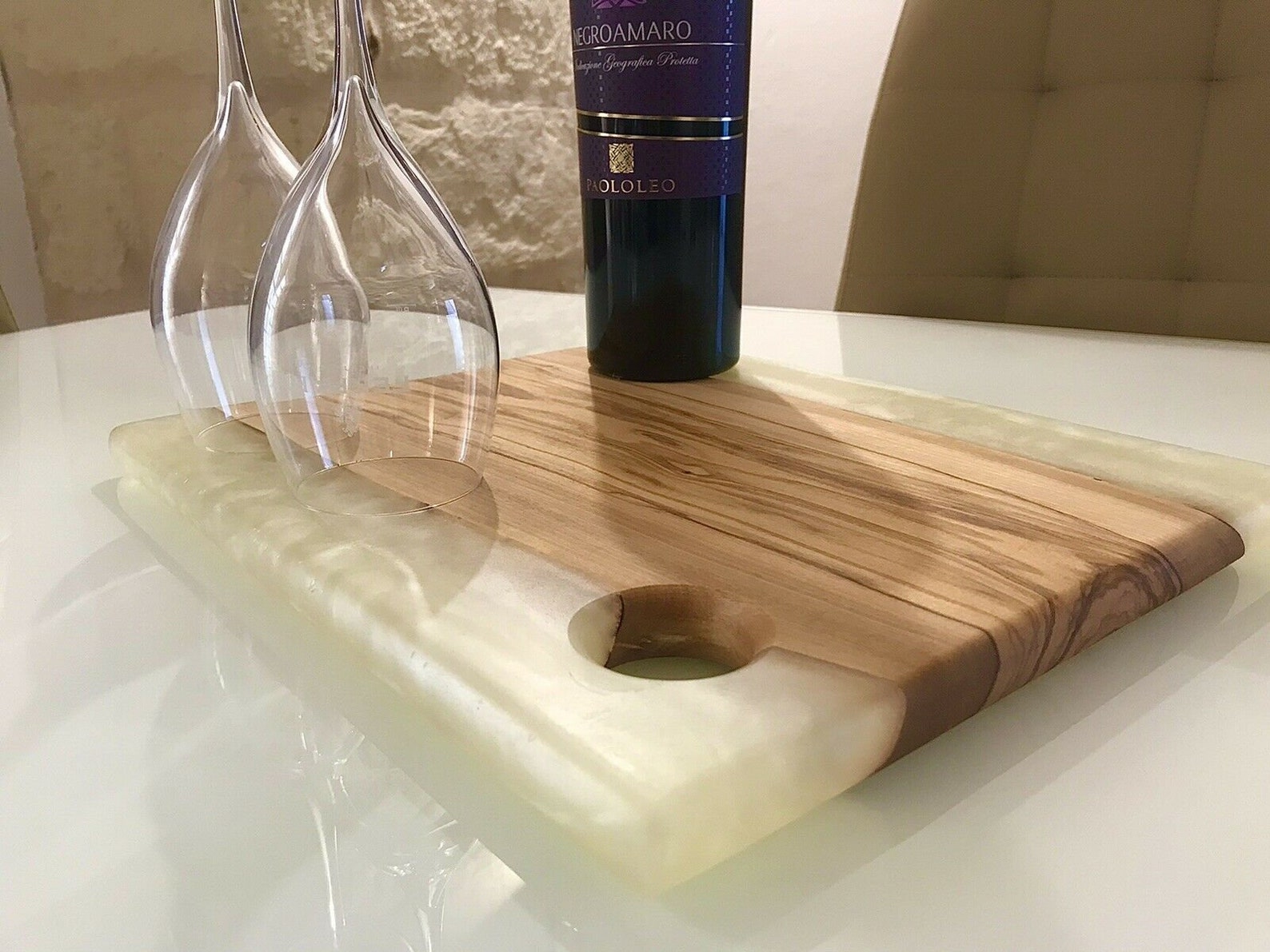 Olivewood Resin Cutting Board Cutting Board in epoxyart olive Etsy
