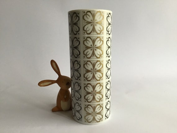 Gerold Porzellan Bavaria, Vase, Cylindrical, Model 6892/3