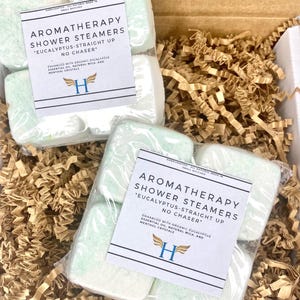 Aromatherapy Shower Steamers: 4 Pack Essential Oil Shower Bombs (Shipping Included) Bild 5
