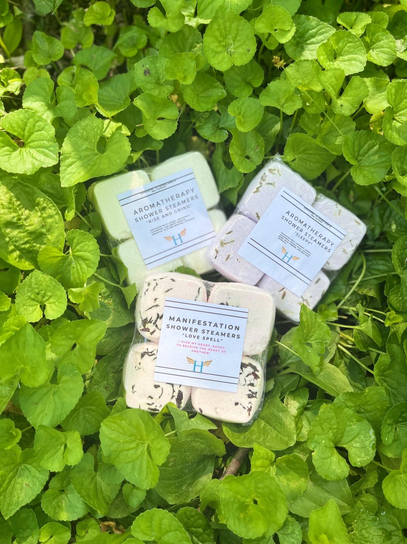 Aromatherapy Shower Steamers: 4 Pack Essential Oil Shower Bombs (Shipping Included) Bild 18