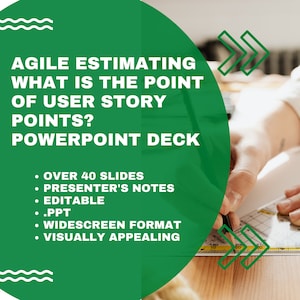 Schnelleinschätzung der Benutzergeschichte Komplettes Training Präsentationsdeck 40 Folien .PPT bearbeitbares Format, Business Agility, Schätzung, Scrum Coach