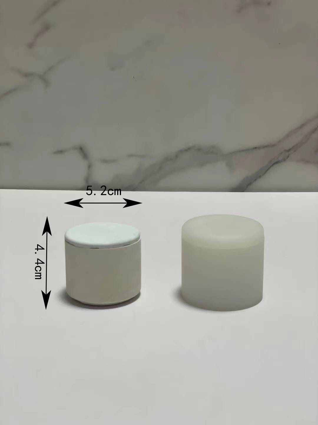 Concrete Candle Vessel Molds With Lid Molds Hexagon Wax Box Etsy