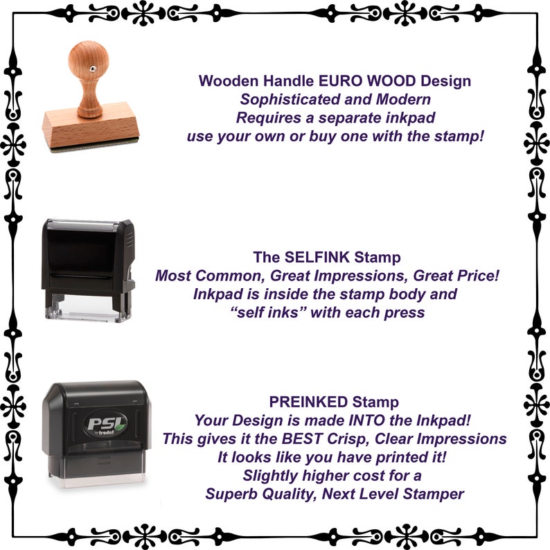 Custom Address Stamp Return rubber stamper personalized for mail stamps for couples and family name stamp self inking pre inked or wood