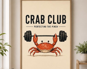 Home Gym Decor, Weightlifting Wall Art, Funny Gym Print, Fitness Poster, Workout Room Decor, Gym Gift
