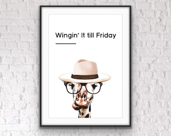 Home office print, home working print, office wall art, office decor, home working poster