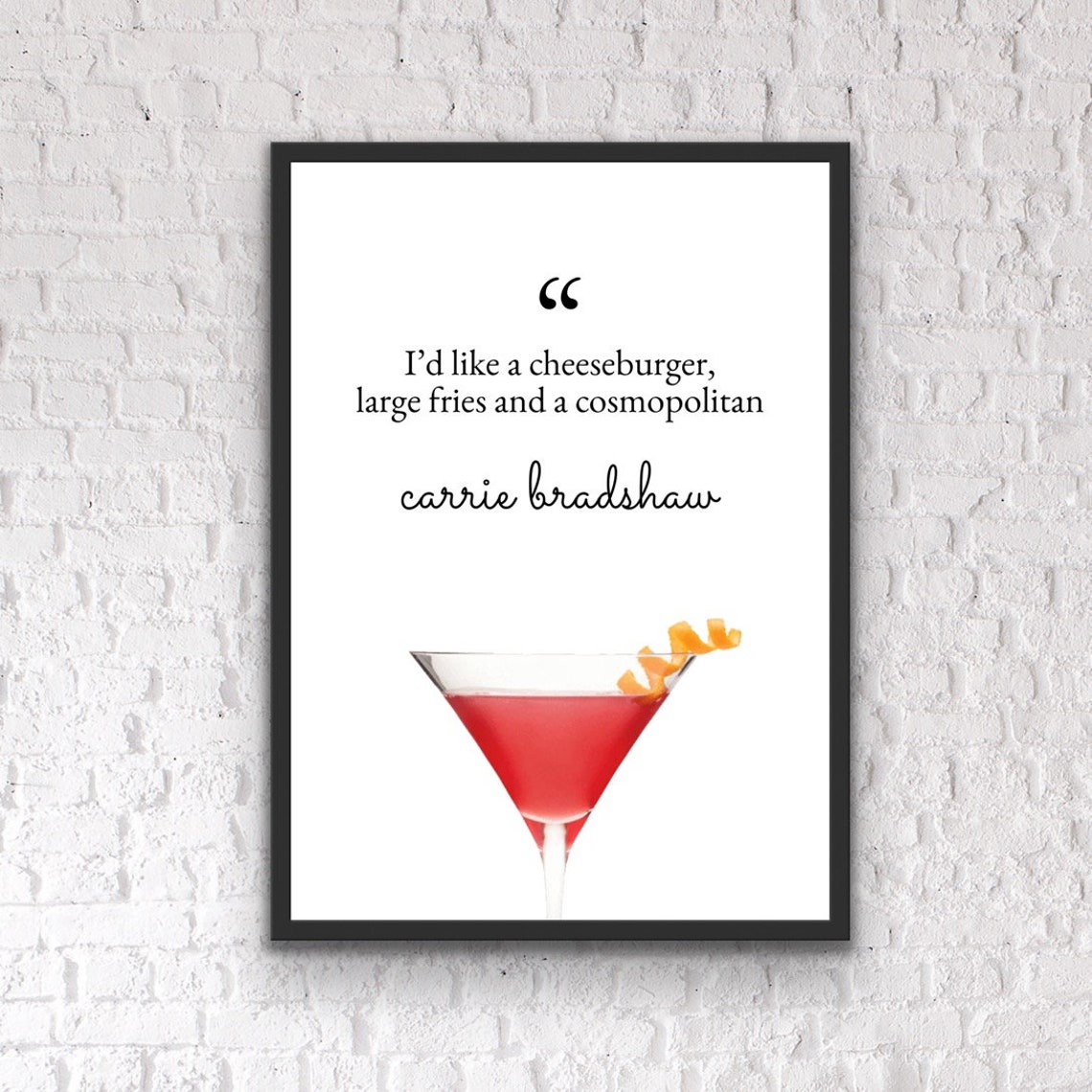 Cocktail quote cocktail print cocktail prints cocktail Etsy