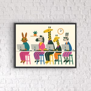 Funny office print, Funny office prints, Office prints, home office wall decor, funny wall decor, office wall art, wall art ideas