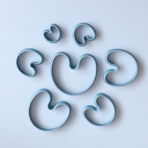 Juego de cortadores de arcilla polimérica Arch, cortadores de galletas impresos en 3D, cortadores de aretes, cortadores de joyas, herramientas de arcilla polimérica, cortadores de formas de arcilla artesanal