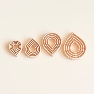 Zestaw foremek do ciastek Donut z gliny polimerowej, foremki do wytłaczania kształtów, foremki do ciastek drukowane w technologii 3D, foremki do kolczyków, foremki do biżuterii, narzędzia z gliny polimerowej