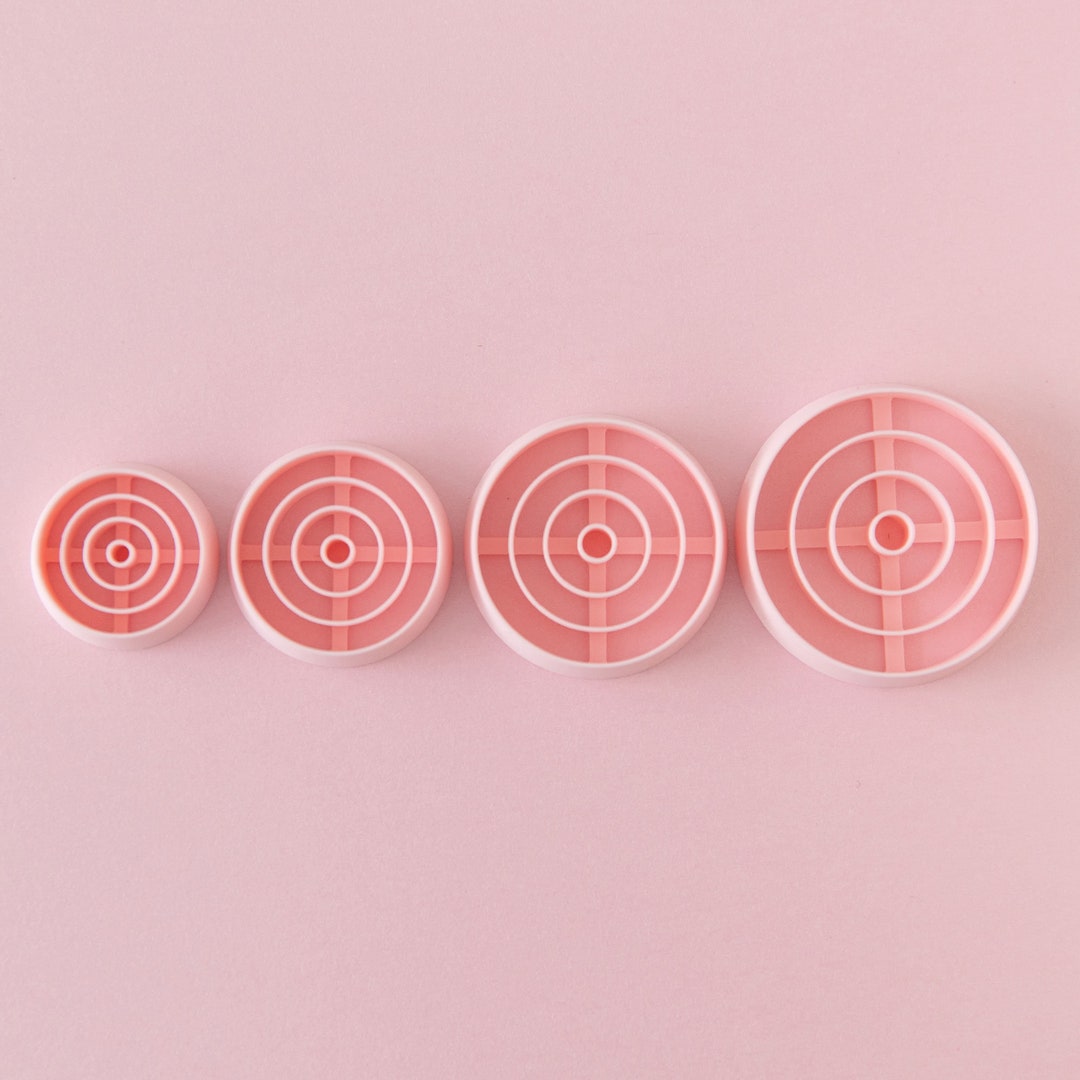 Shape Cuters Polymer Clay Cutters Set, Embossed Shape Cutters, 3d Printed Cookie ...